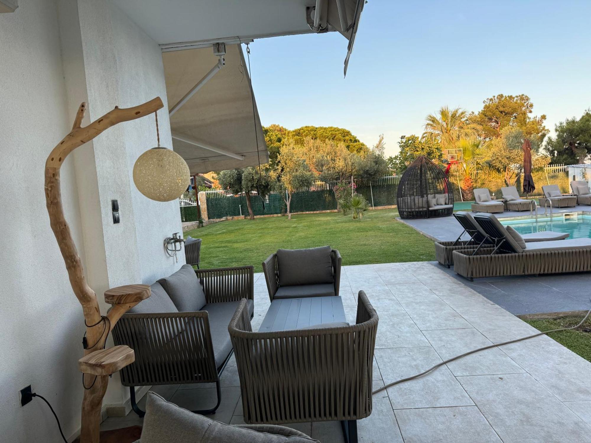 Zoza Luxury Villa Isthmia By The Sea With Private Pool Kalamáki Zewnętrze zdjęcie