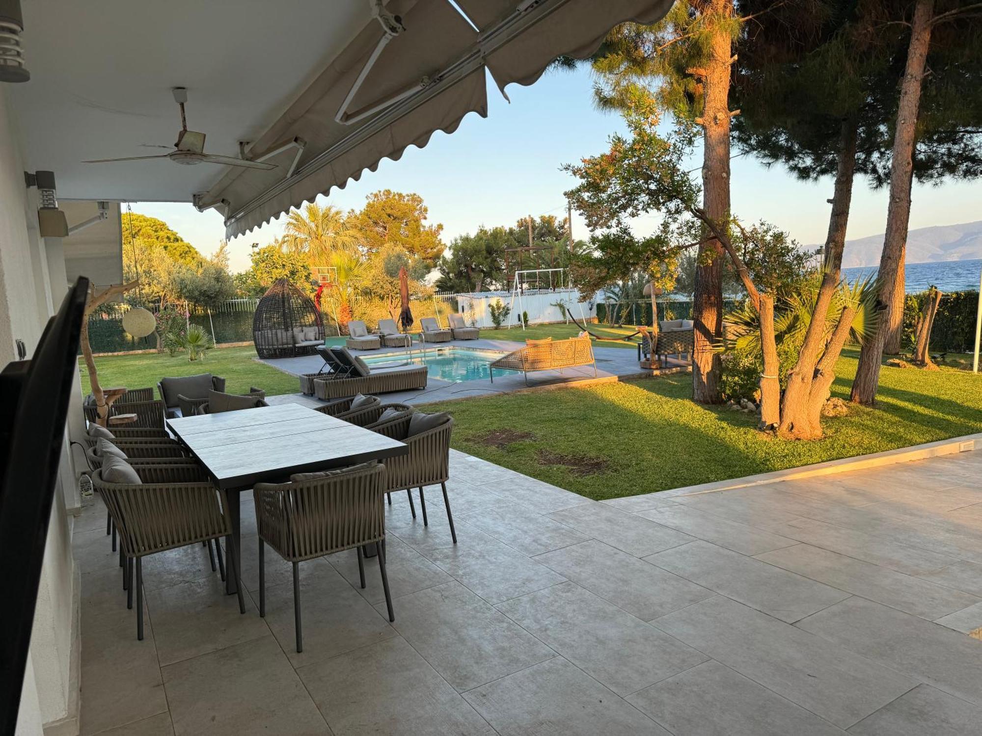 Zoza Luxury Villa Isthmia By The Sea With Private Pool Kalamáki Zewnętrze zdjęcie